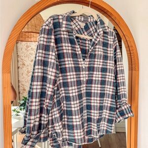 J. Crew Multicolor Plaid Shirt